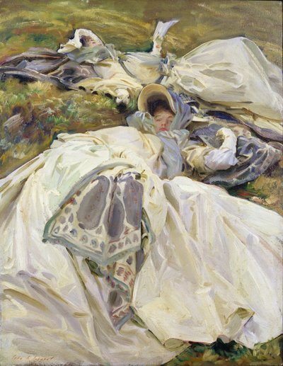Two White Dresses, 1911 by John Singer Sargent